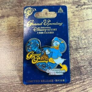 New Disney Shanghai Resort Donald Grand Opening Pin